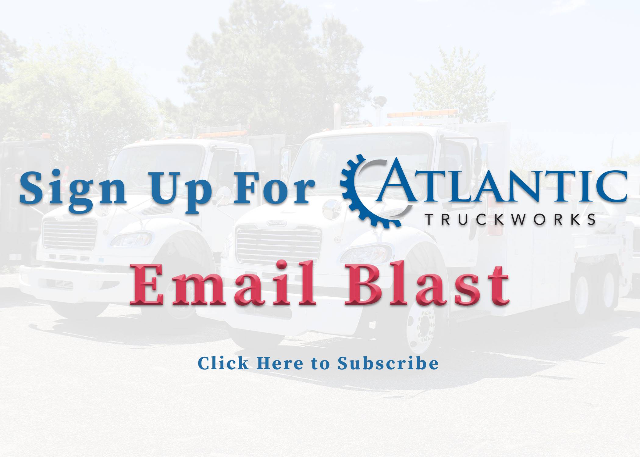 Sign Up for Our Email Blast Today!